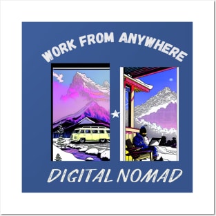 Nomad In The Snow Posters and Art